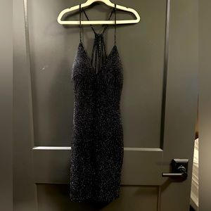 Fashion nova Black Be My Babe Dress Size XS